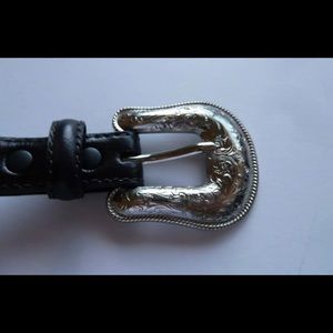 Wrangler Women’s Dark Brown Leather Belt New W/O T